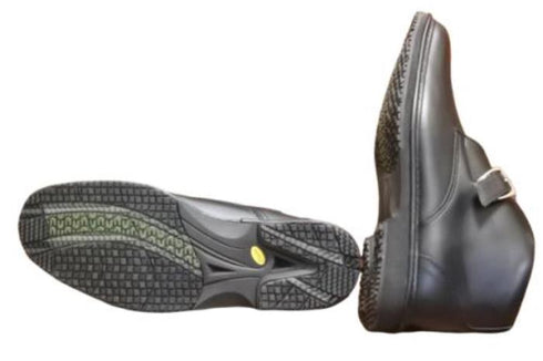 【Rinescante Valentiano22 ブラック】ベルトタイプチャッカブーツ